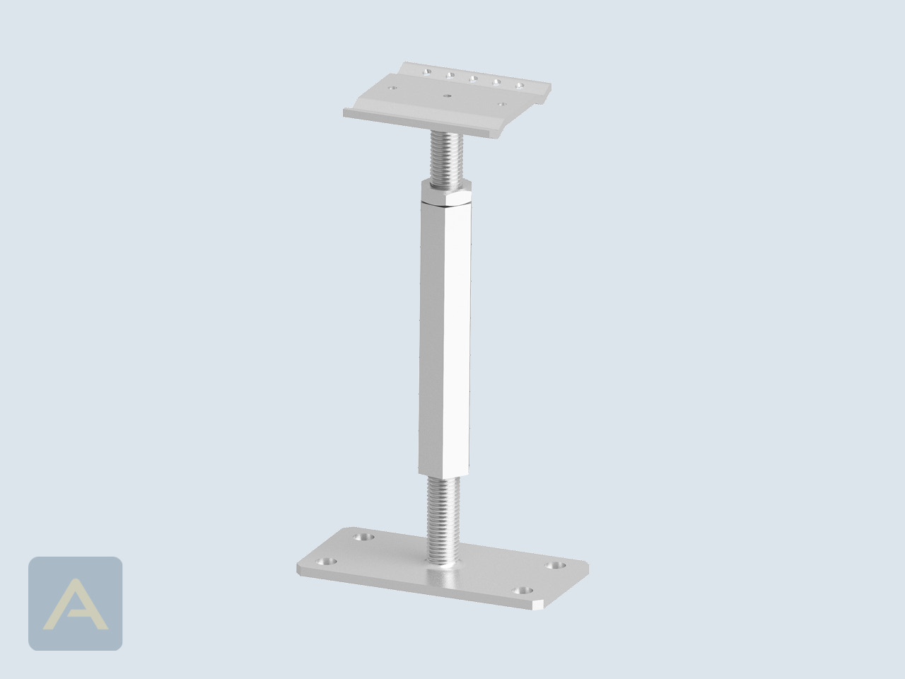 Pfostenträger BASE Light 300 - ausgefahren